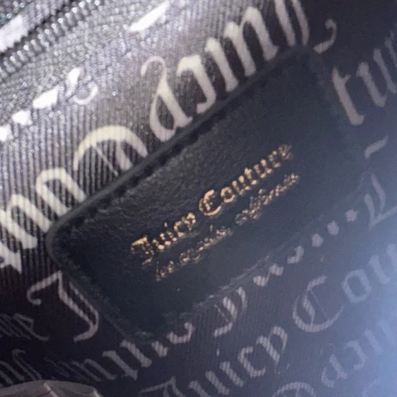 Juicy Couture Black Backpack with Gold Zipper - Picture 5 of 9